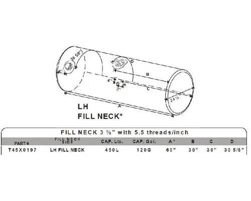 Fuel Tank KENWORTH T800 1986-2007 LKQ Western Truck Parts