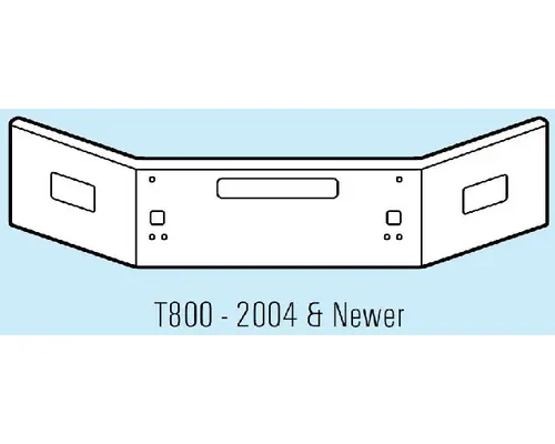 Bumper Assembly, Front KENWORTH T800 Vander Haags Inc Col