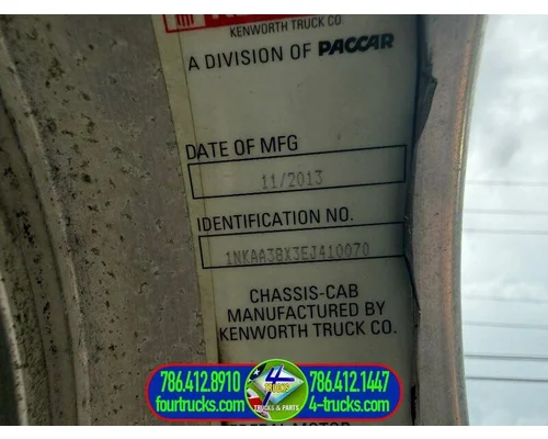 Kenworth T800 Cab
