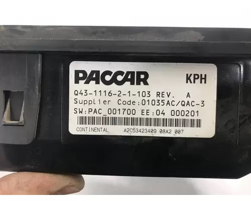 Kenworth T800 Instrument Cluster