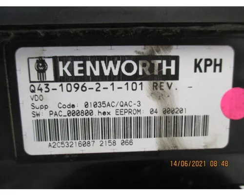 Kenworth T800 Instrument Cluster