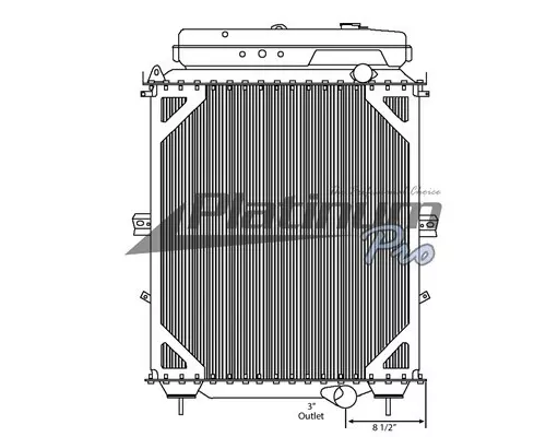 Radiator KENWORTH T800 LKQ Evans Heavy Truck Parts