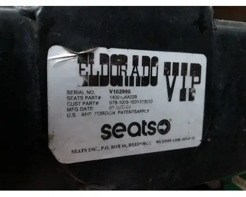 Kenworth T800 Seat (non-Suspension)