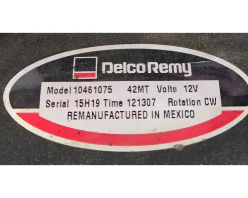 Starter Motor KENWORTH T800 High Mountain Horsepower