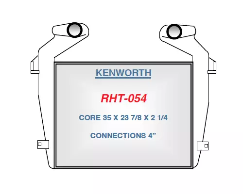 Intercooler KENWORTH T800H Valley Heavy Equipment