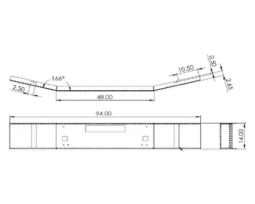 Bumper Assembly, Front KENWORTH T880 2012-2025 LKQ KC Truck Parts - Inland Empire