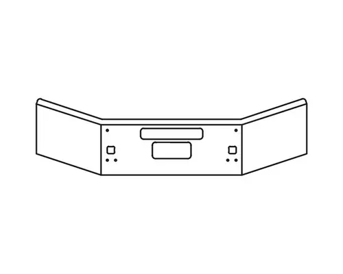 Kenworth T880 Bumper Assembly, Front