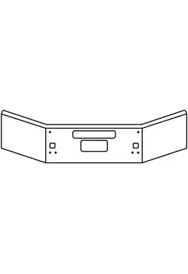 Kenworth T880 Bumper Assembly, Front