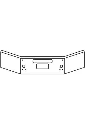 Kenworth T880 Bumper Assembly, Front