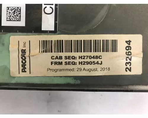 Kenworth T880 Cab Control Module CECU