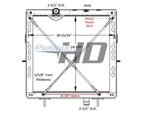 Radiator KENWORTH T880 LKQ Plunks Truck Parts And Equipment - Jackson