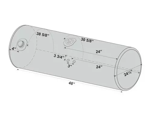 Kenworth W900L Fuel Tank