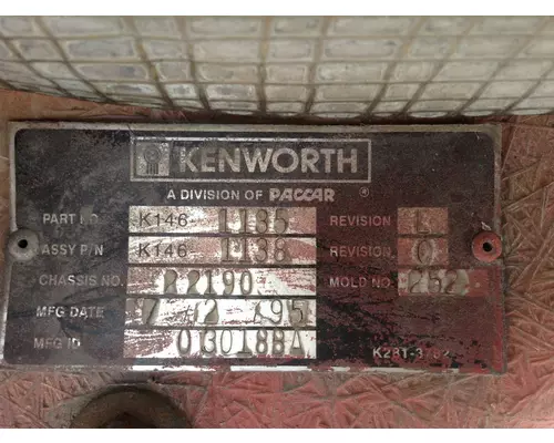 Kenworth W900L Hood