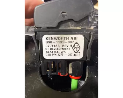 Kenworth W900 Dash  Console Switch