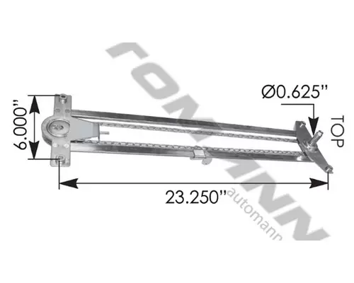 Door Window Regulator, Front KENWORTH W900 LKQ Western Truck Parts