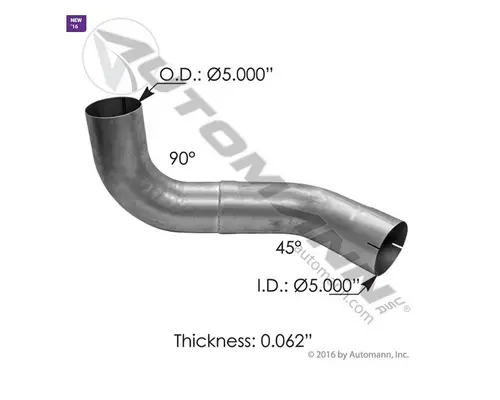 Exhaust Pipe KENWORTH W900 High Mountain Horsepower