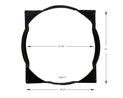 Radiator Shroud KENWORTH W900 LKQ Plunks Truck Parts And Equipment - Jackson