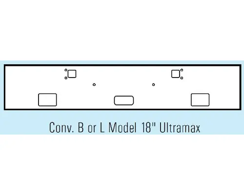 Bumper Assembly, Front Kenworth W900L Vander Haags Inc Kc