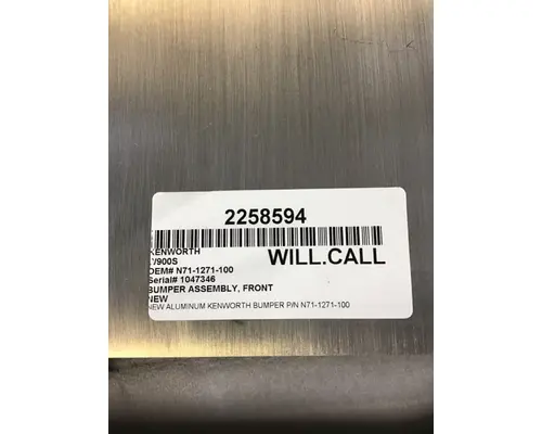 Bumper Assembly, Front KENWORTH W900S 1989-2007 LKQ Thompson Motors - Wykoff