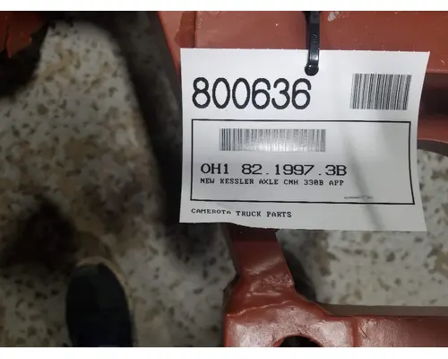 Axle Assembly, Rear (Single Or Rear) KESSLER 82.1997.3B Camerota Truck Parts