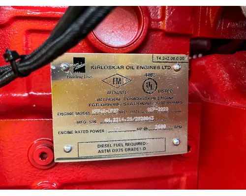 Kirloskar KFP4R-UF07 Engine Assembly