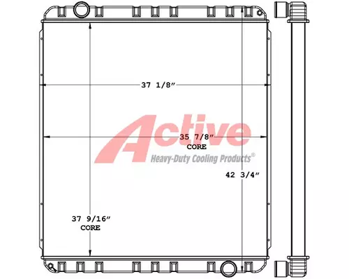 Radiator KME Predator Pump Active Radiator