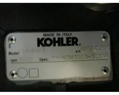 Kohler  KDW1003 Engine Assembly