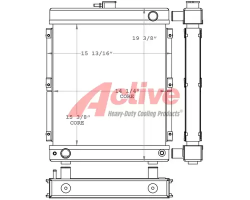 Kohler LDW1003 / KDW1003 Radiator