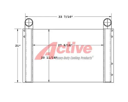 Charge Air Cooler (ATAAC) Komatsu  Active Radiator