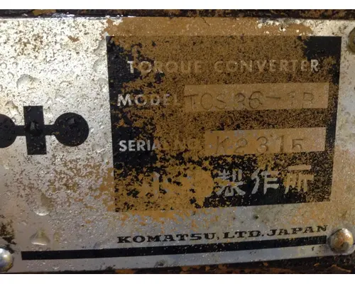 Komatsu D55S-3 Equip Torque Converter