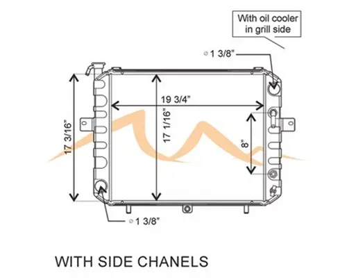 Radiator KOMATSU FORK LIFT LKQ Heavy Truck Maryland
