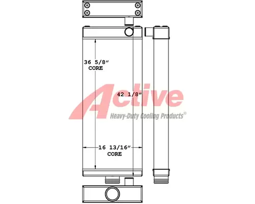 Komatsu HD325-7 Radiator