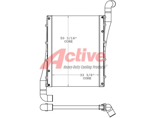 Charge Air Cooler (ATAAC) Komatsu HD605 Active Radiator