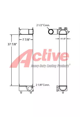 Komatsu PC220-LC8 Radiator