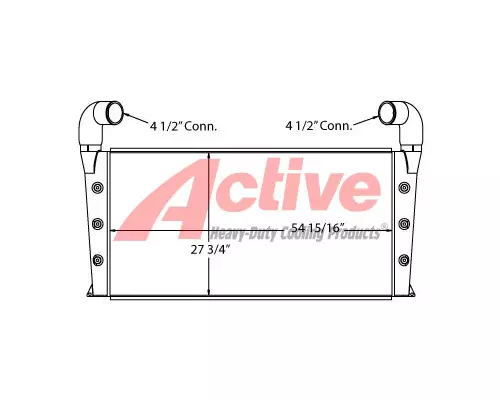Charge Air Cooler (ATAAC) Komatsu PC2000LC-8 Active Radiator