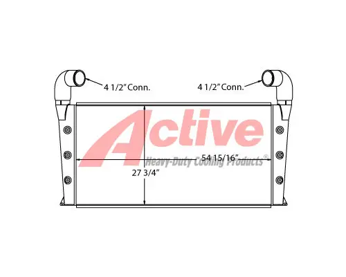 Charge Air Cooler (ATAAC) Komatsu PC2000LC-8 Active Radiator