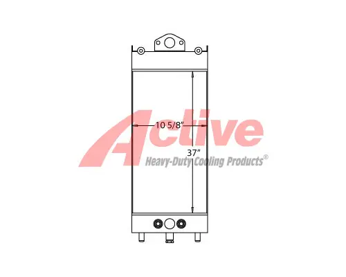 Radiator Komatsu PC220-LC8 Active Radiator
