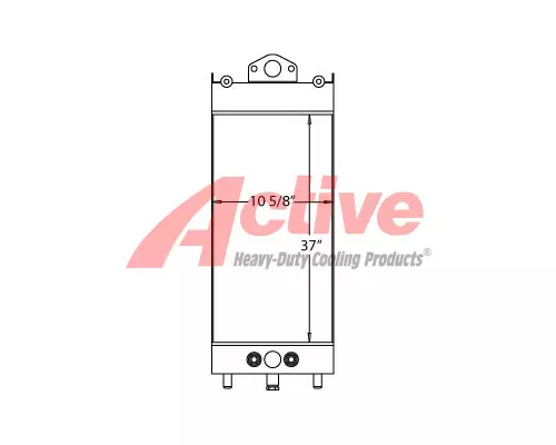 Radiator Komatsu PC220-LC8 Active Radiator
