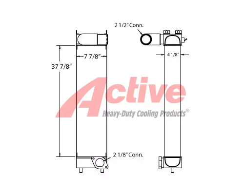 Radiator Komatsu PC220-LC8 Active Radiator