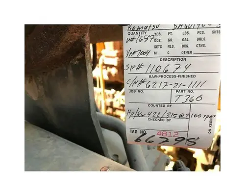 Komatsu SA6D140E-3 Engine Assembly