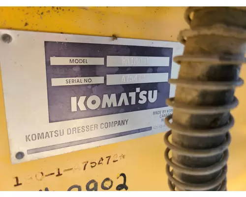 Komatsu WA180-1 Equipment Units
