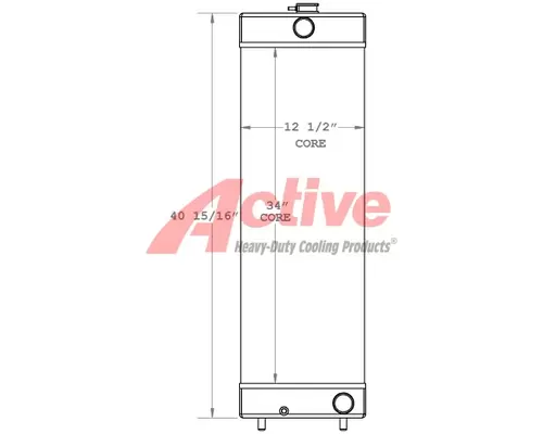 Komatsu WA320-6 Radiator