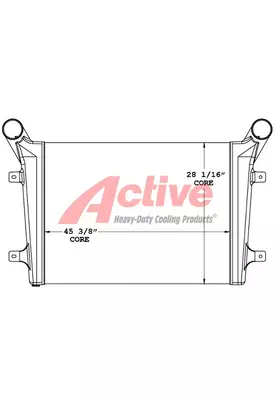 Komatsu WA800-3E0 Charge Air Cooler (ATAAC)