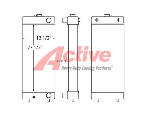 Radiator Komatsu WA200 Active Radiator