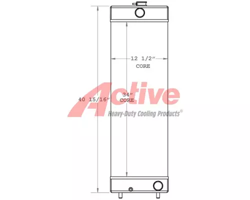 Radiator Komatsu WA320-6 Active Radiator