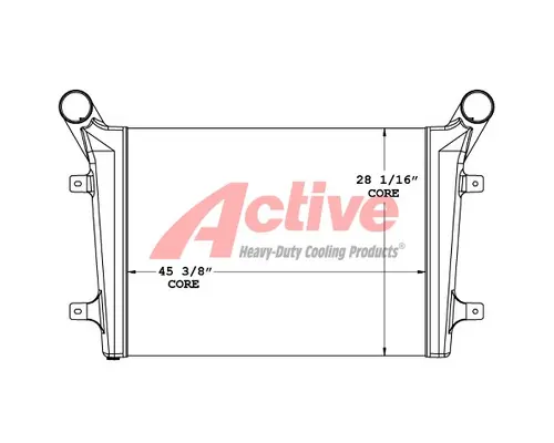 Charge Air Cooler (ATAAC) Komatsu WA800-3E0 Active Radiator