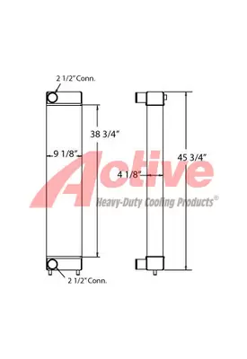 Komatsu  Charge Air Cooler (ATAAC)
