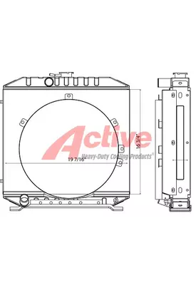 Kubota D1703 Radiator