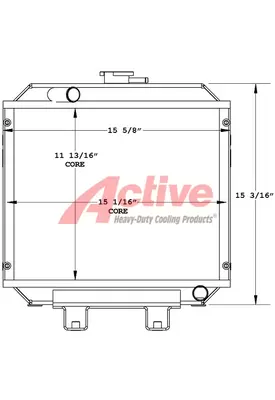 Kubota DD15 Compact Roller / D950BG1 Radiator