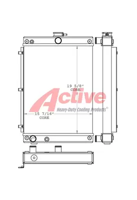 Kubota KEA12-7000 Series Radiator